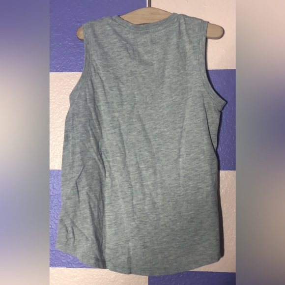 NWOT Champion Heather Grey Tank Pastel "Be Strong Be Brave Be You" - Size 7/8 - Picture 2 of 3
